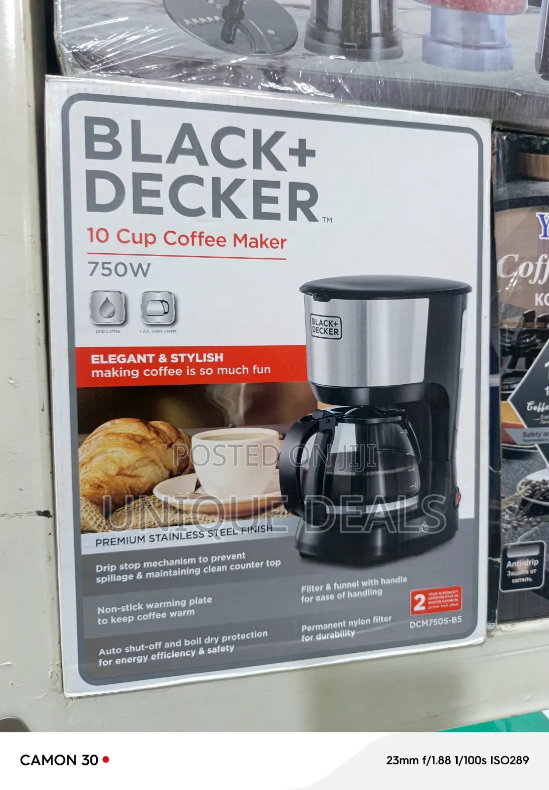 Black+Decker Dcm750s-B5 10-Cup Drip Coffee Maker