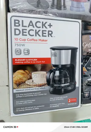 Black+Decker Dcm750s-B5 10-Cup Drip Coffee Maker