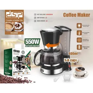 DSP Ka3082, Coffee Maker 550w, 0.6tr