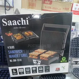 Saachi 4-Piece Sandwich Maker/Contact Grill