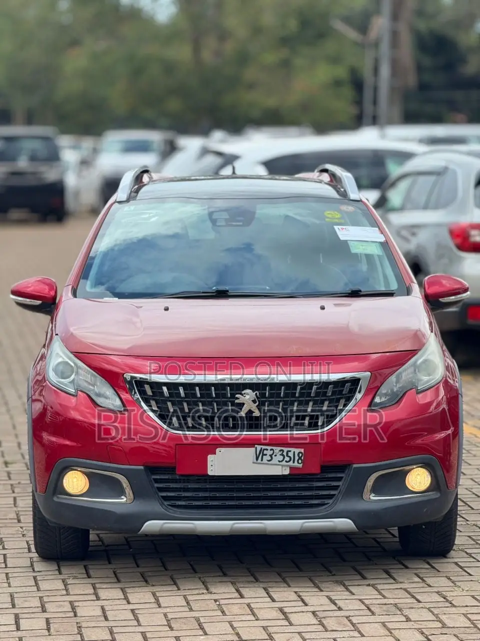 Peugeot 2008 2017 Red