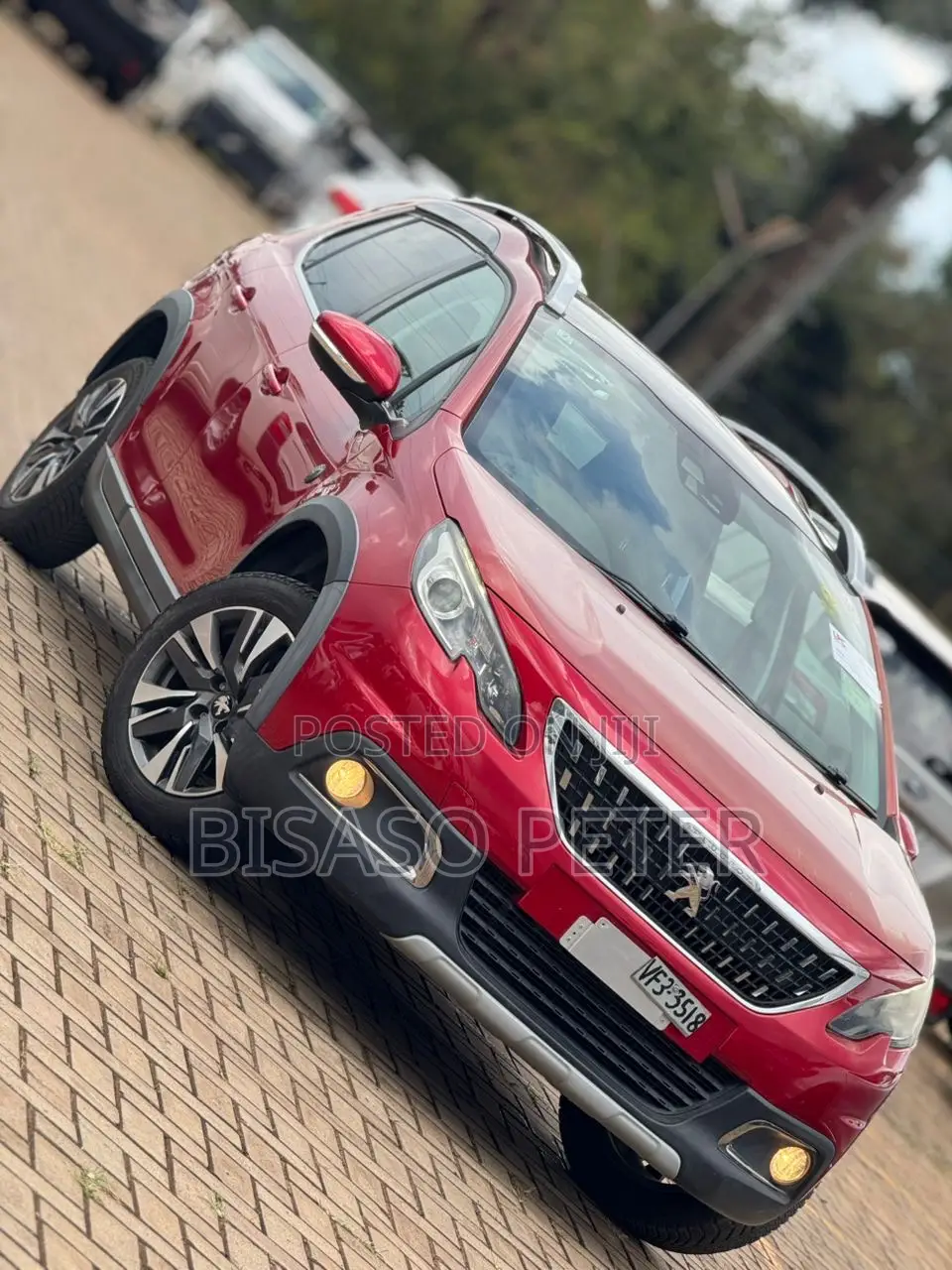 Peugeot 2008 2017 Red