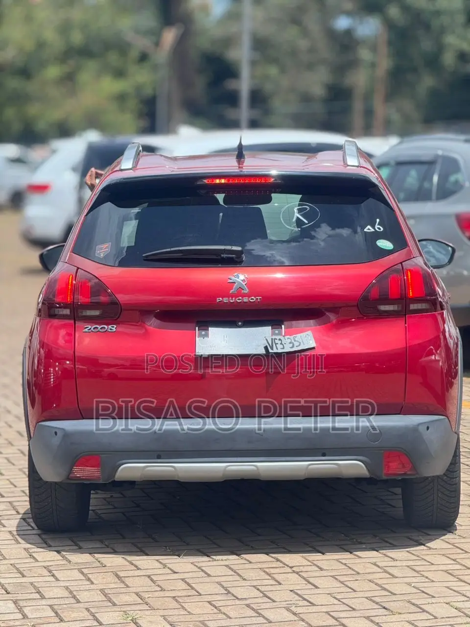 Peugeot 2008 2017 Red