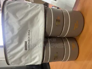 Insulated Lunch Box With 4 Food Containers