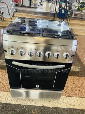 3+1,Electric and Gas 60+60 Stainless Cooker for 7nobs