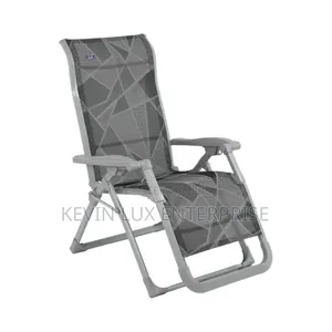 Inclining Foldable Chair With Head Rest