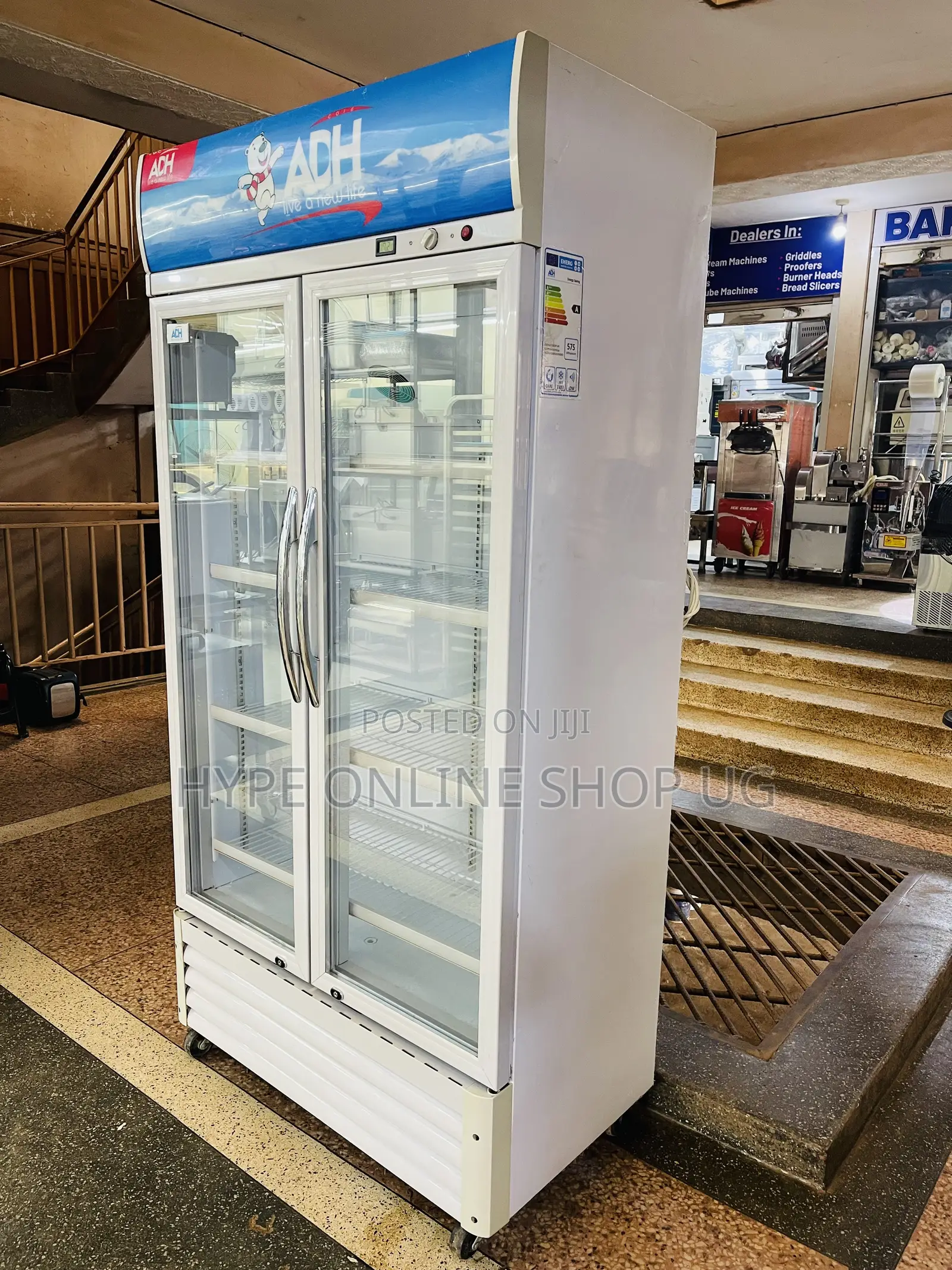 Commercial Excellent Adh 800l Imported Used Show Case Display Fridge
