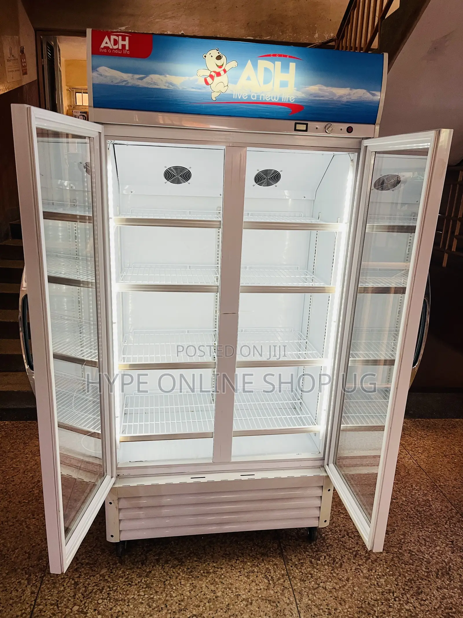 Showcase Display Refrigerator 800l Adh Imported Used