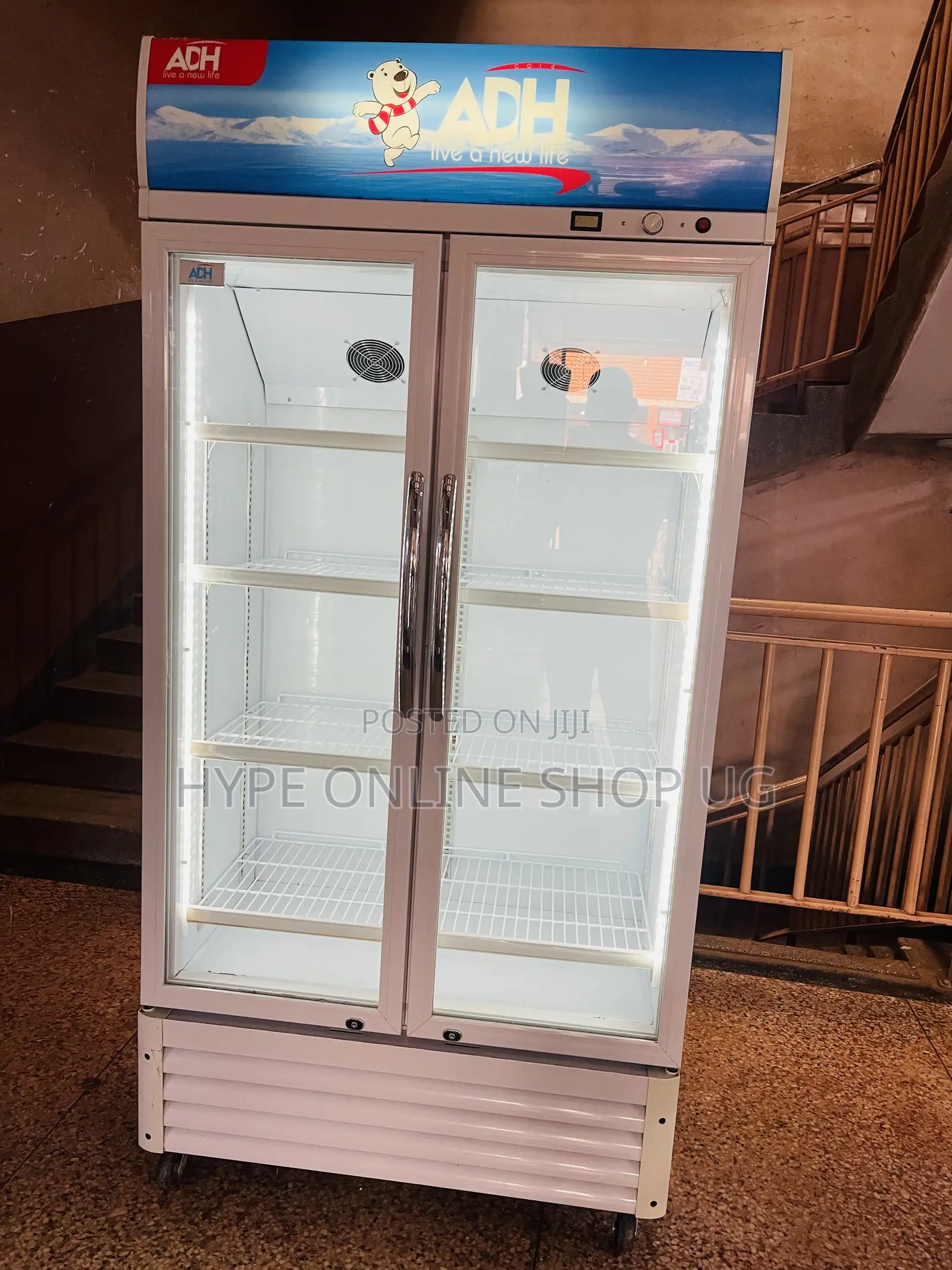 Showcase Display Refrigerator 800l Adh Imported Used