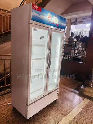 Perfect Cooling Temperature 800l Showcase Display Double Door Fridge