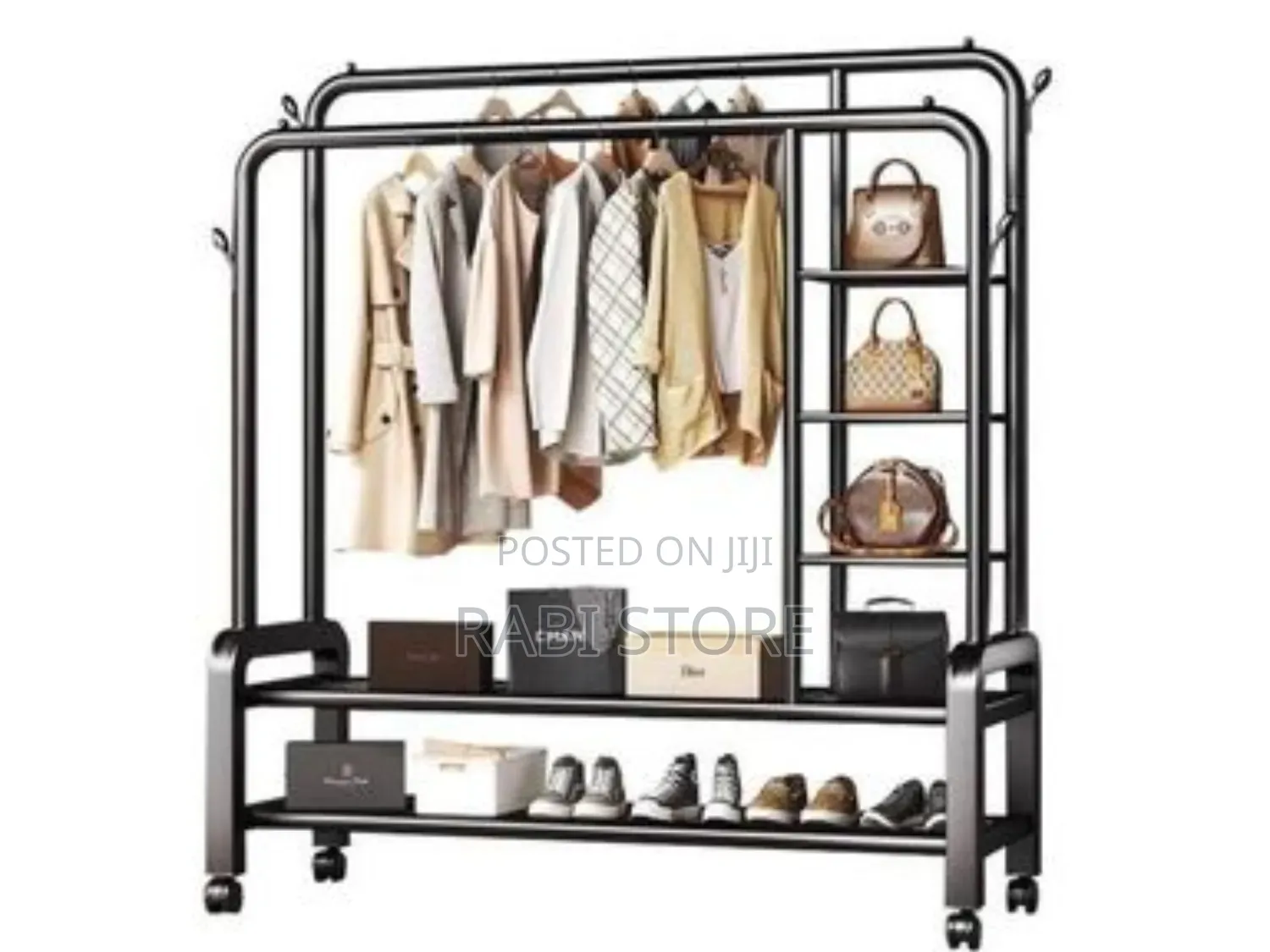 Multifunctional Metal Garment Rack
