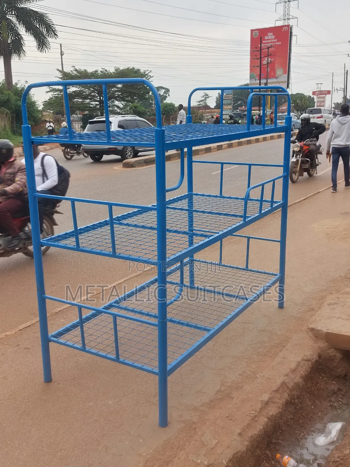 Metallic Triple Decker Beds School Beds