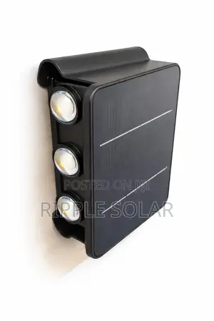 3 Led Solar Wall Security Light Waterproof Motion Sensor Lamp