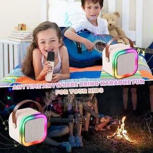 Children's Portable Bluetooth Speaker Mini With Wireless Microphone