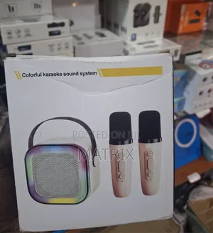 Children's Portable Bluetooth Speaker Mini With Wireless Microphone