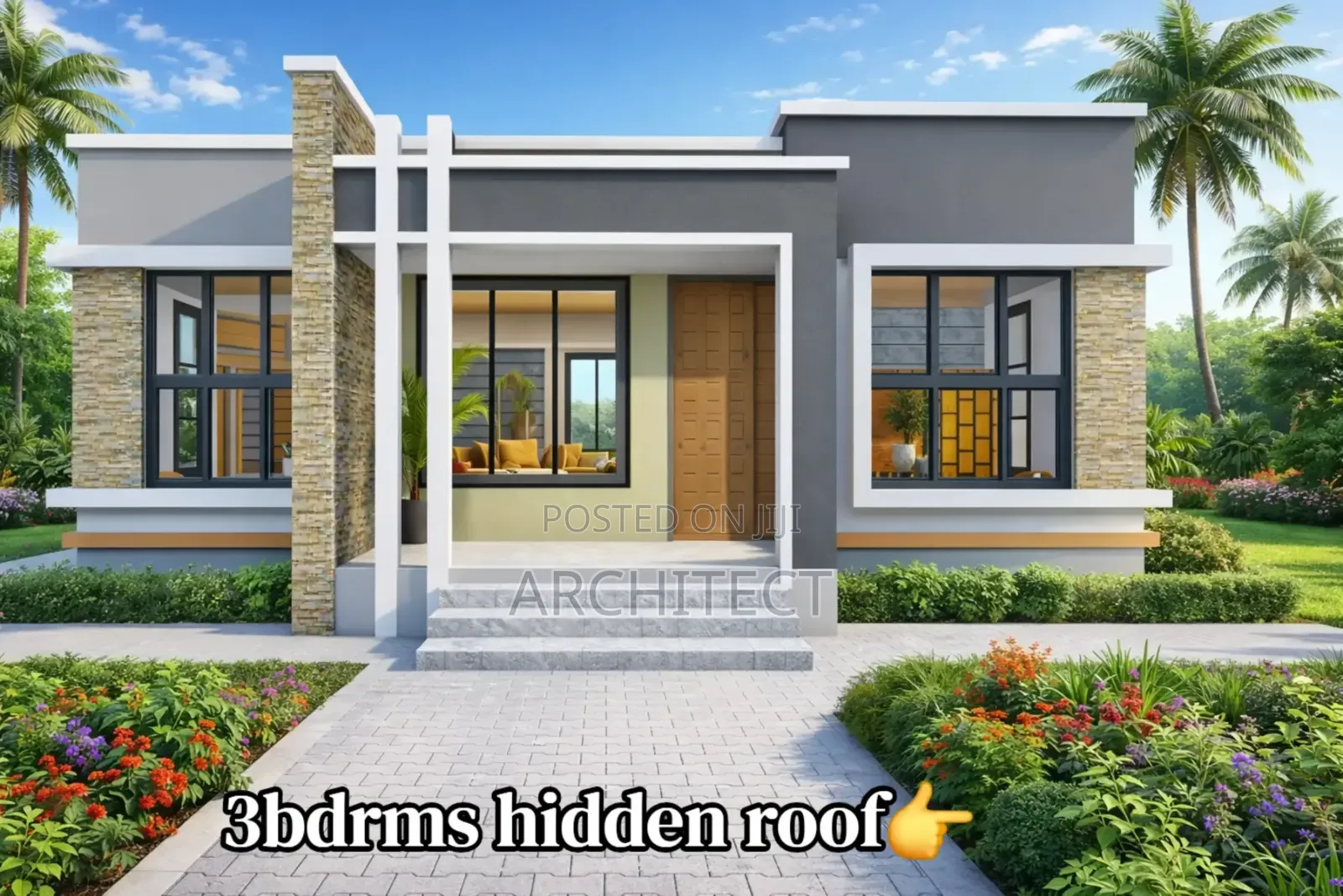 3 Bedroom Hidden Roof