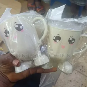 3pc Baby's Cups With Cartoon Faces
