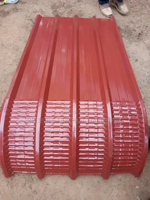 Bullnose Curved Iron Sheets Red G.30 1.8x1meter