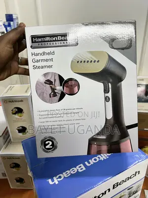 Hamilton Beach Professional Handheld Garment Steamer With Fabric Brush