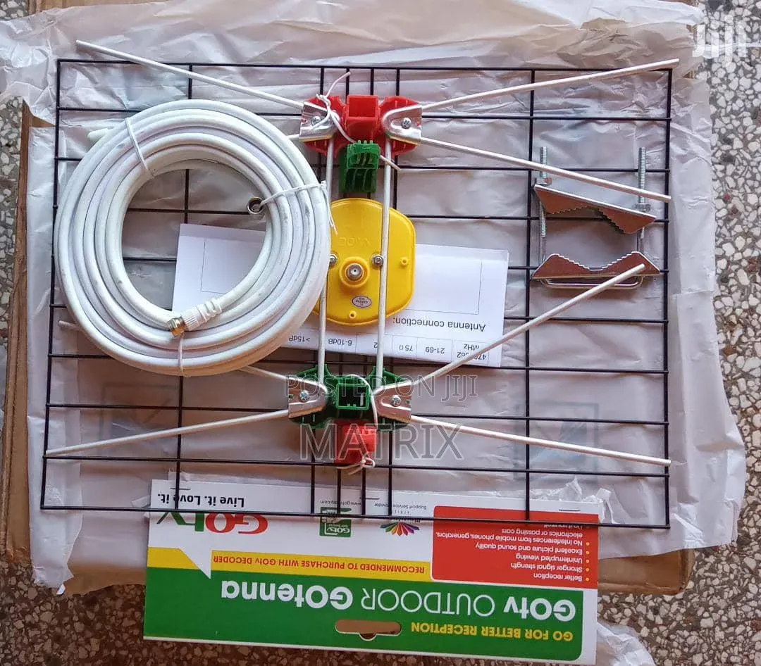 Gotv Full Kit- Decoder And Antenna