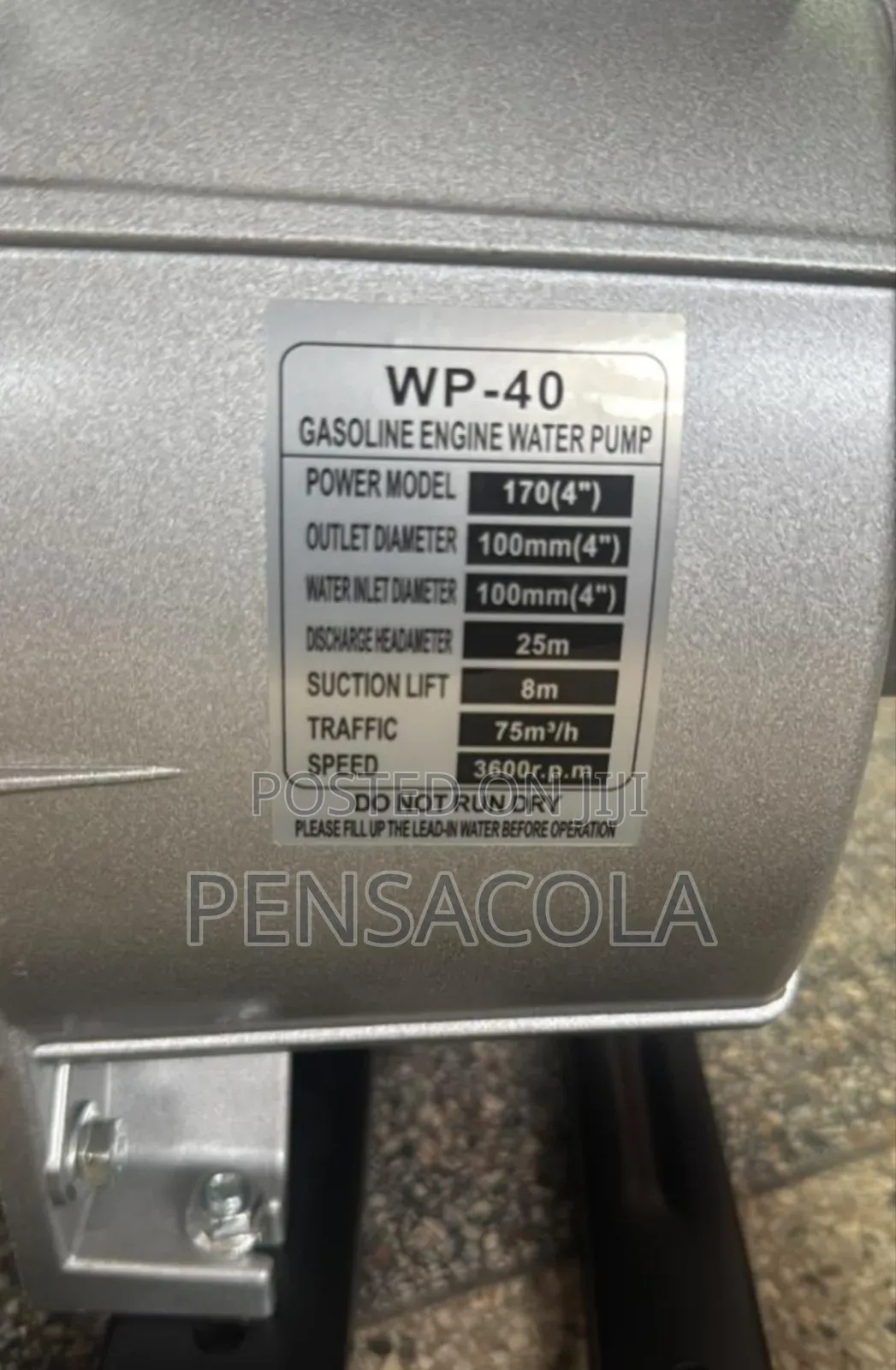 4 Inch Petrol Pump