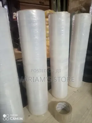 Clear Stretch Wrap Film Rollsfor Packaging and Securing Items Small
