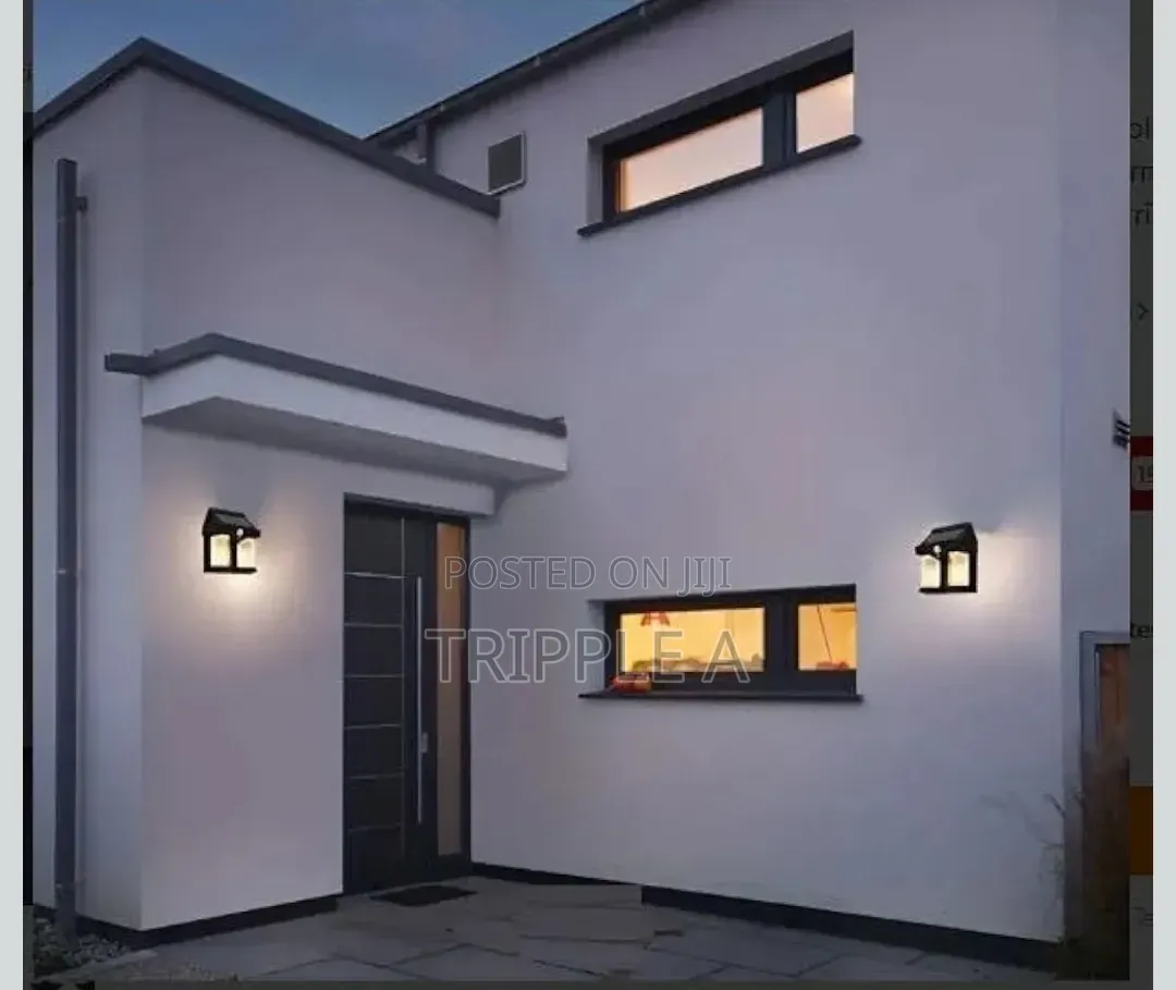 Garden Art Outdoor Solar Interaction Wall Lamp
