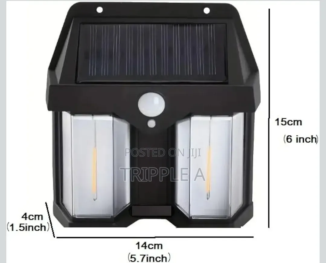 Garden Art Outdoor Solar Interaction Wall Lamp