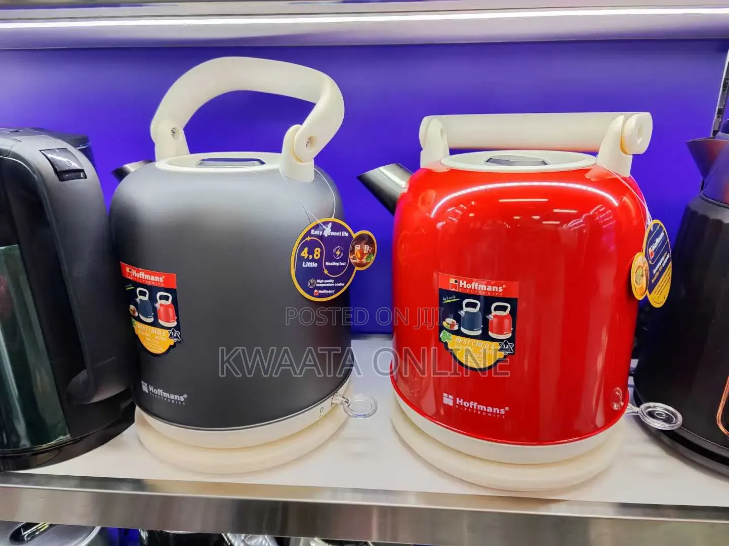 4.8l Hoffmans Electric Premium Kettle Hm- 2557