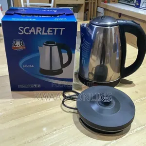 Scarlett Fast Boiling Percolator, 2litres- Silver