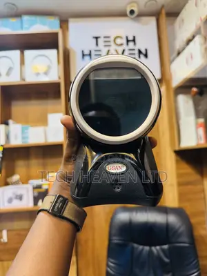 Gs-A80 Barcode Scanner 1d 2d Qr Omni-Directional Hand-Free