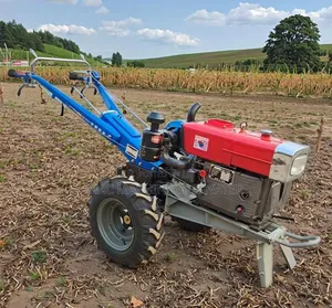 Japan Diesel Water Cooled Walking Tractor Plough