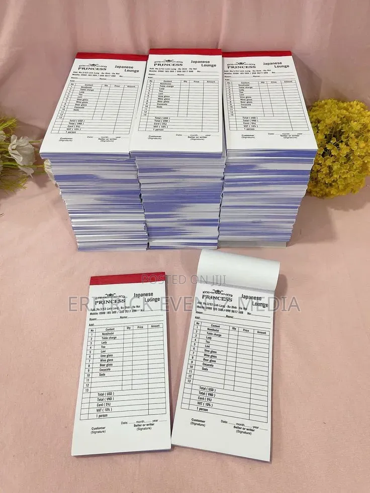 Receipt Books