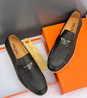 Prada Paris Coffee Leather