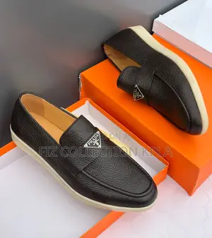 Prada Paris Coffee Leather