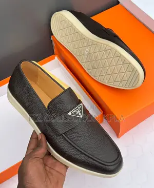 Prada Paris Coffee Leather