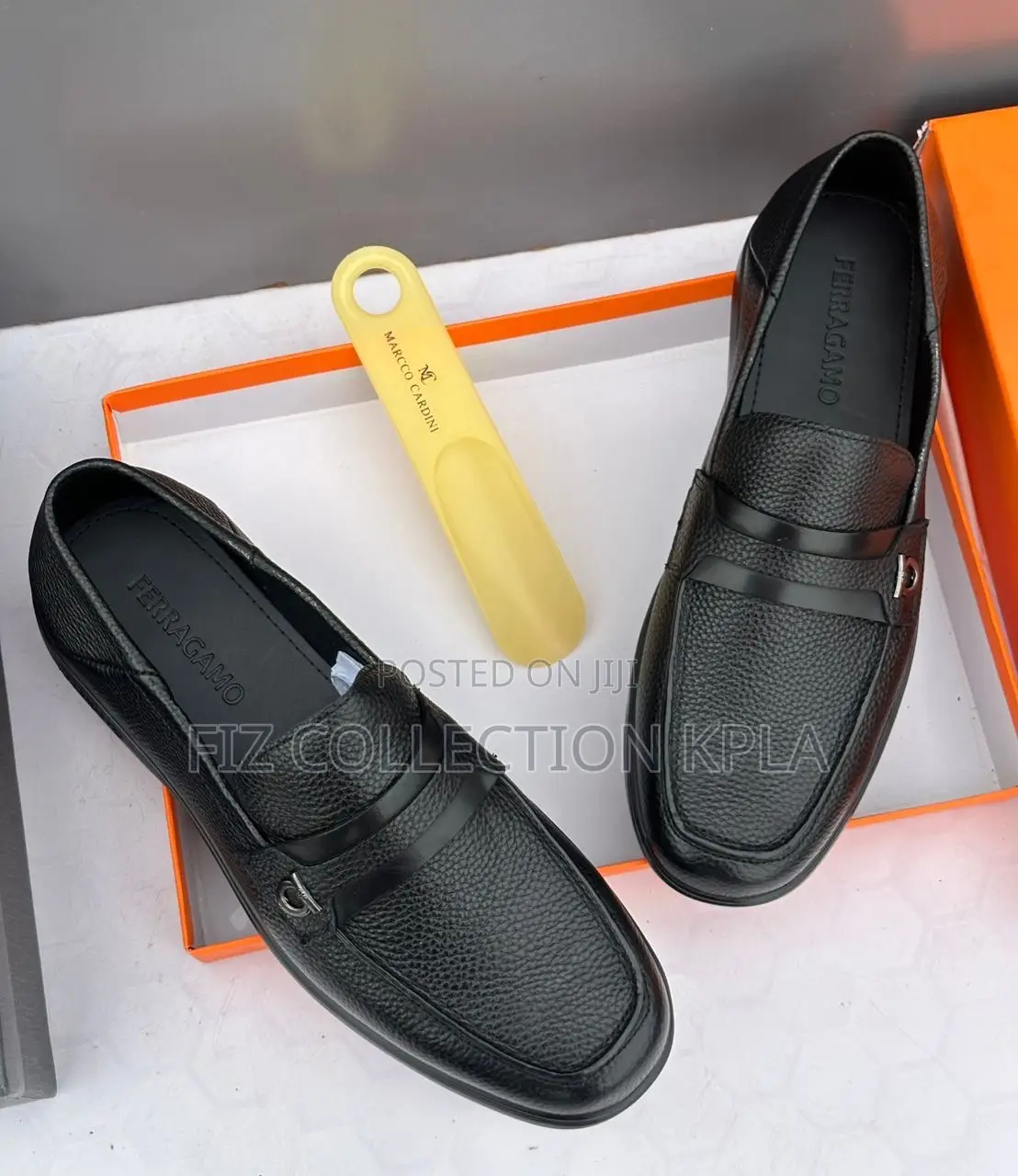 Feragamo Midnight Black