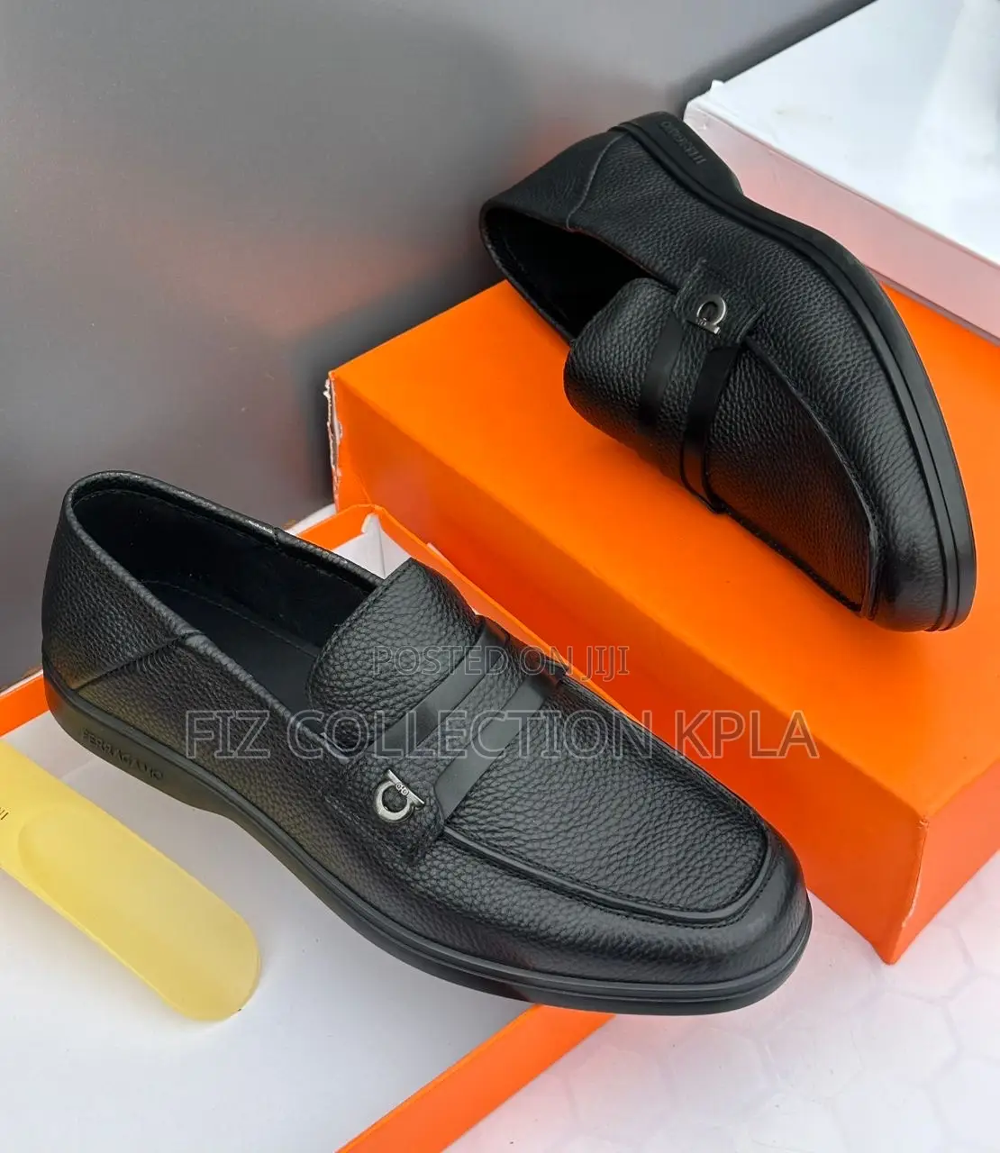 Feragamo Midnight Black