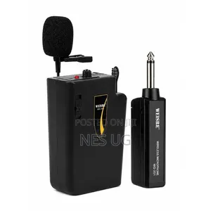 Professional Wireless Lavalier Lapel Microphone System