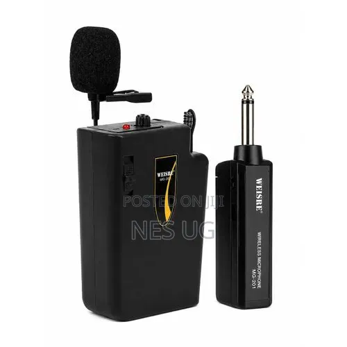 Professional Wireless Lavalier Lapel Microphone System