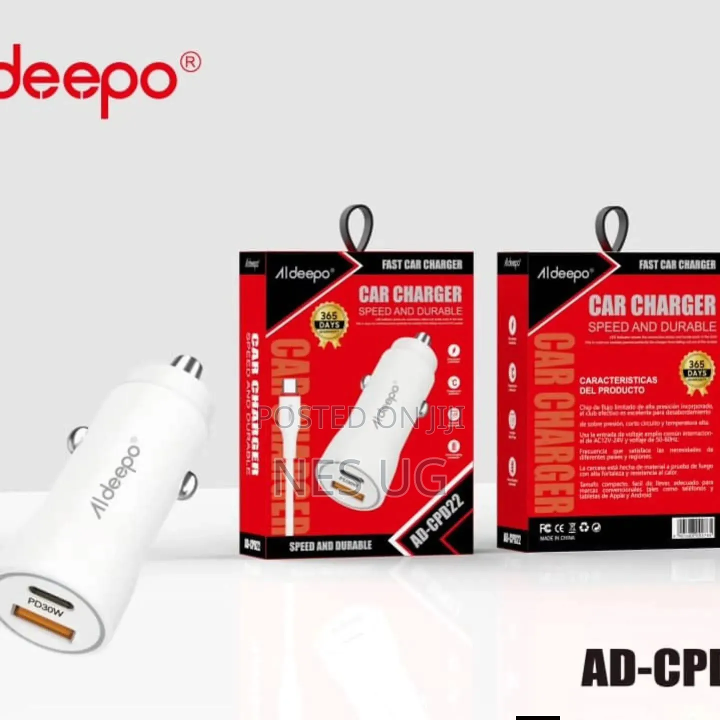 Alideepo Ad-Cpd22 Fast Car Charger – Speed and Durable
