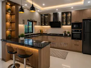 Modern Kitchen Furnishing Installation