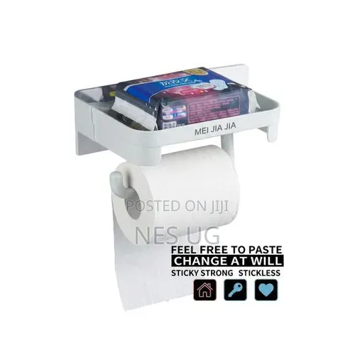 2in1seamless Toilet Paper Holder