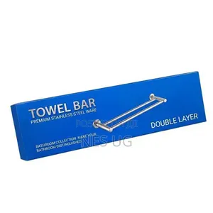 Premium Double-Layer Stainless Steel Towel Bar