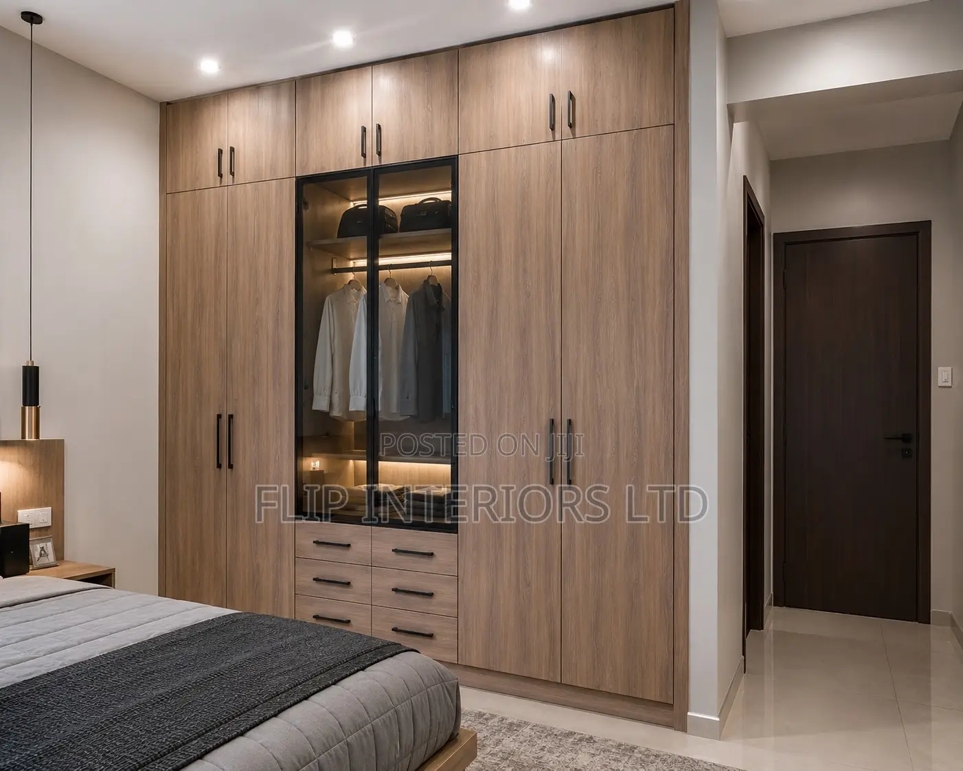 Modern Wardrobe Design Installation