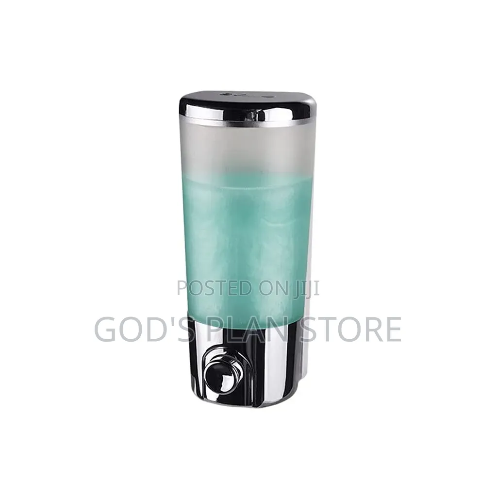 Plastic Mirror Finish Soap Dispenser Shower Lotion Gel Dispenser
