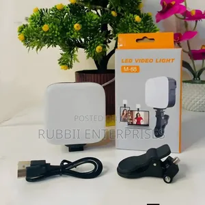 M-88 Portable Led Video Light With a Clip for Devices.