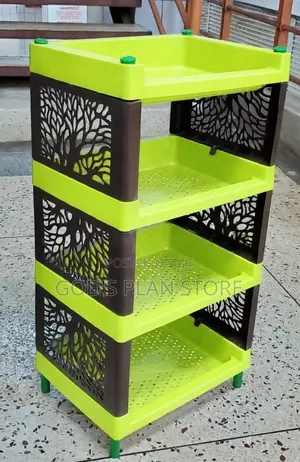 Multifunctional Kitchen Storage Rack Eco Friendly And Stylish