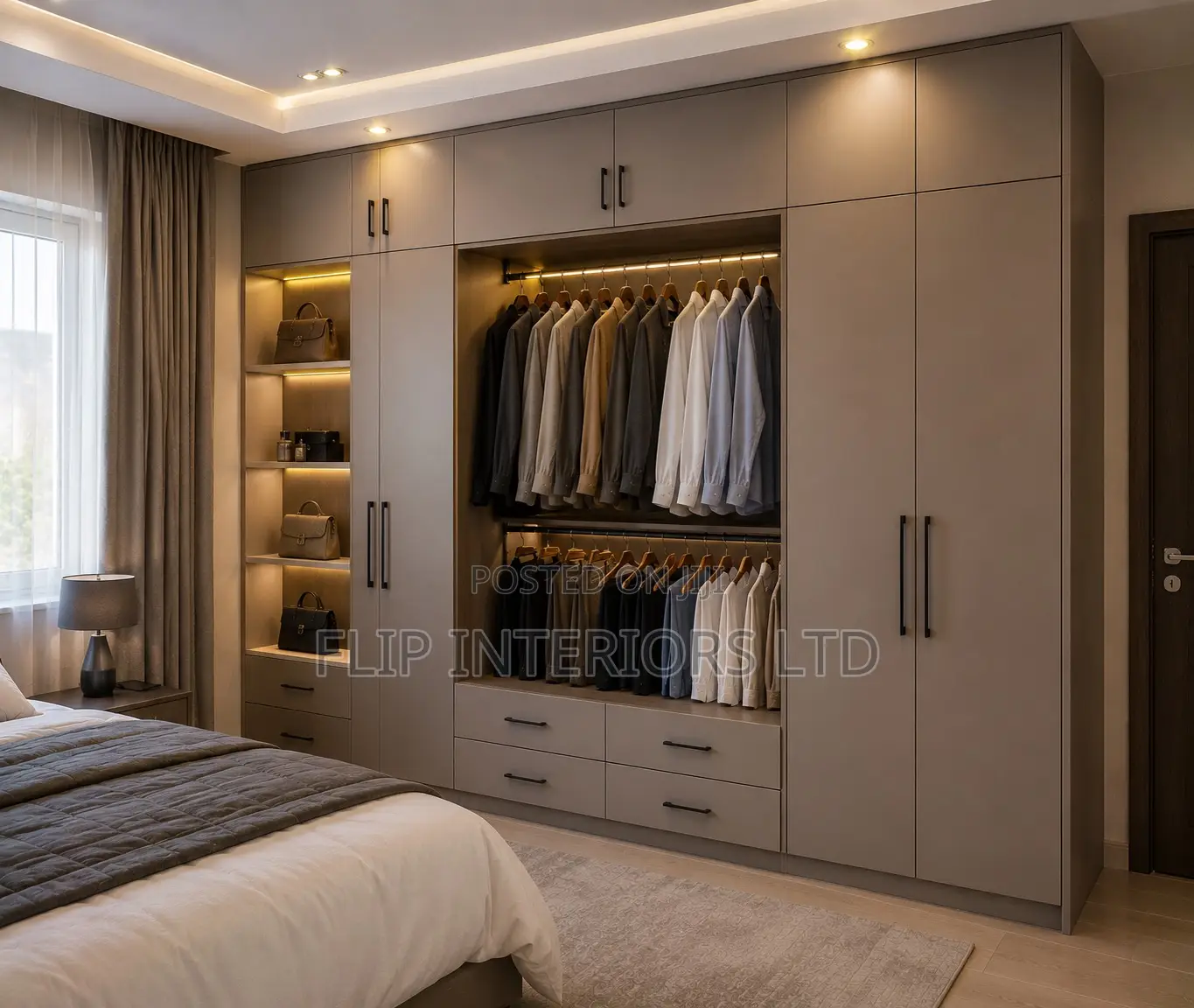 Bedroom Wardrobe Storage Installations