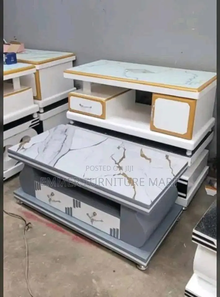 Modern Marbled Center Table